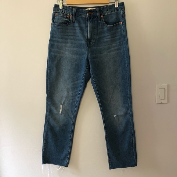 Madewell High-Rise Slim Boyjean - Picture 2 of 6